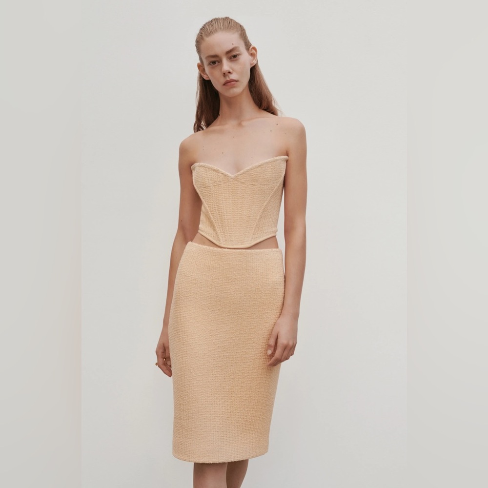 Sr Johns knits corset and skirt set